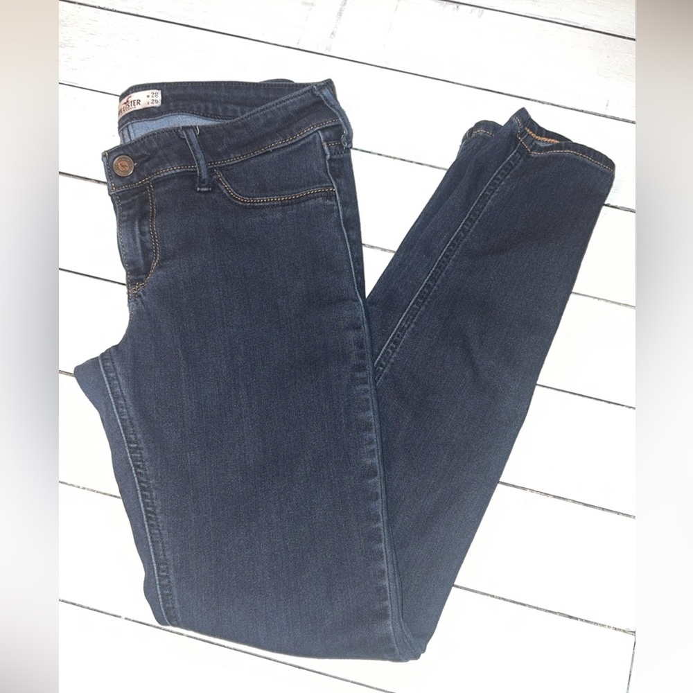 Hollister Dark Blue Women Jeggings